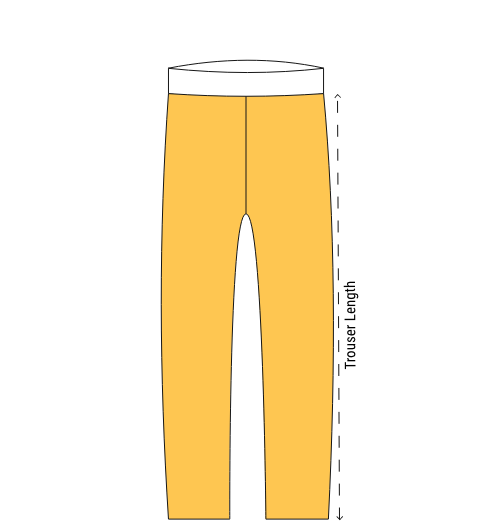 Men Trouser Length Measurement Guide